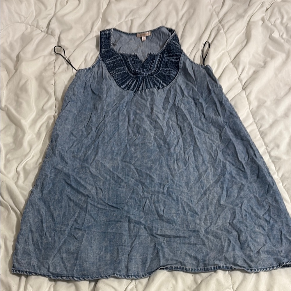 Skies Are Blue Light Blue Textured Top
